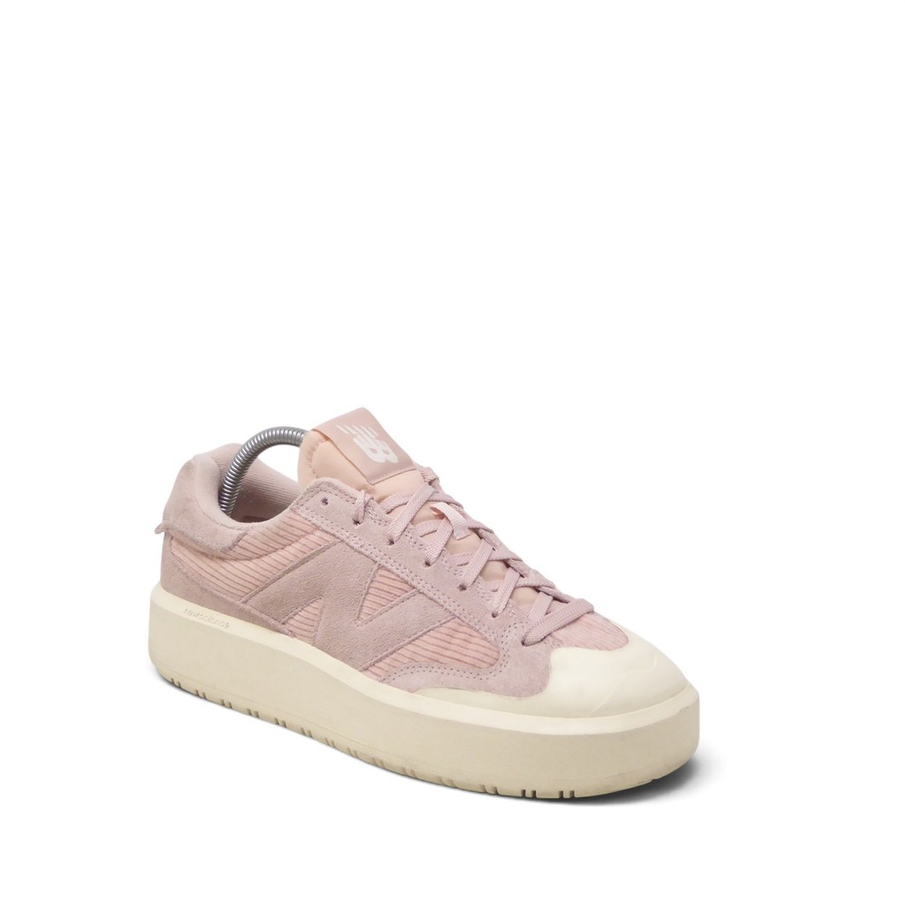 New Balance Mens CT302BC Sneakers Pink Corduroy Suede Platform Size 8